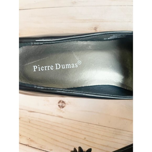 Pierre Dumas Patent Leather Embellished Pump - Picture 12 of 14